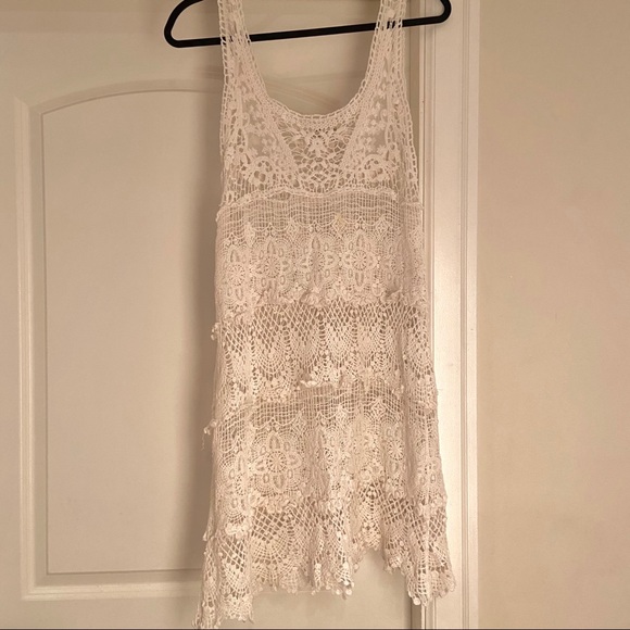 Italian Lace Coverup Dress - Picture 3 of 3